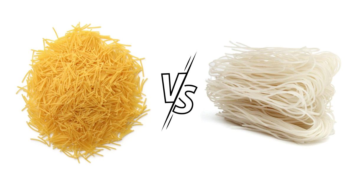Vermicelli vs Rice Noodles