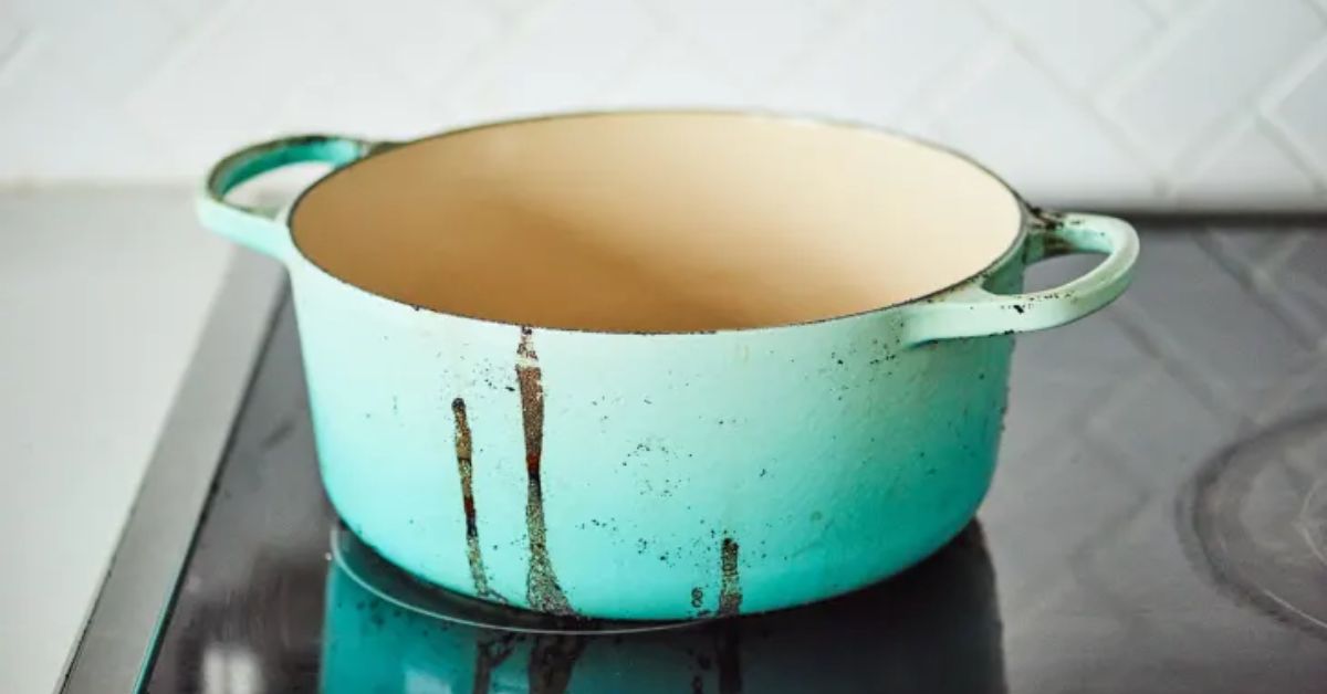 how to fix chipped enamel dutch oven