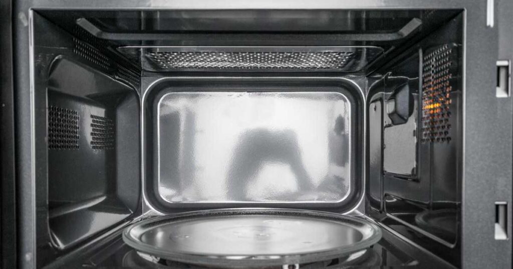 The Heating Process Inside a Microwave