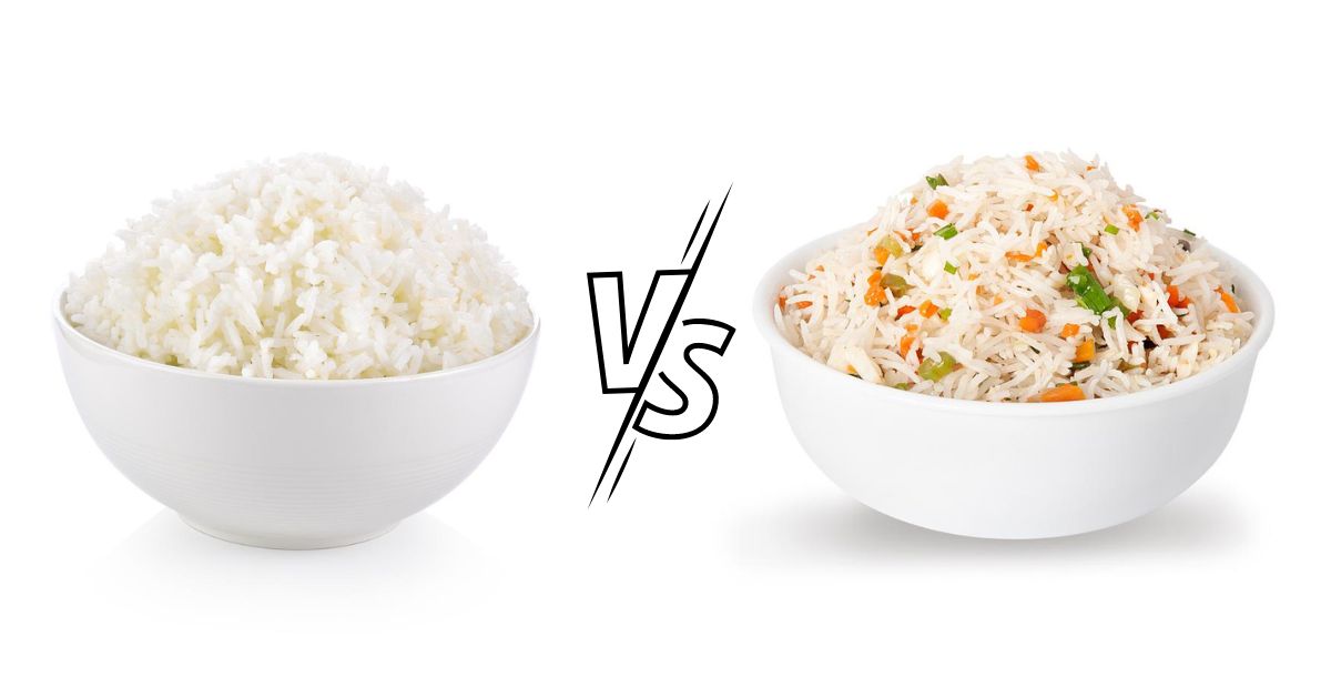 White Rice vs Fried Rice